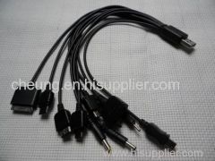 Universal USB Multi Charge Cable 4 Moblie Phone MP3 MP4