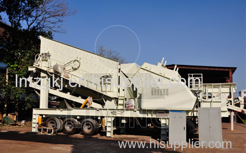 Mobile crushing plant for sale