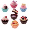 tiny various cupcake lip gloss