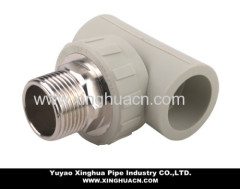 ppr pipe fitting male tee