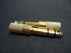 6.5mm 1/4&quot; Male to 3.5mm Female Stereo Audio Adapter AV GOLD