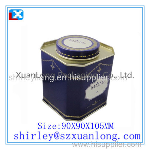 Wholesale metal tea tins