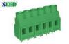 Euro type PCB Screw Terminal Block , Pitch 6.35mm Electrical Terminal Blocks