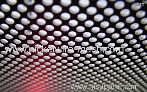 Nichrome 60/15 Resistance and Heating Perforated Metal