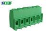 Pitch 10.16mm Power Terminal Blocks , 300V 57A 2P - 16P PCB Screw Terminal Block