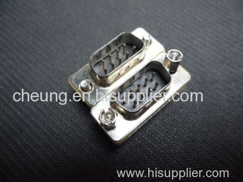 DB9 9 Pin RS232 Male to Male Converter Adapter