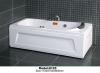 rectangle white massage bathtub