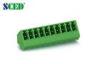 3.81mm 300V 8A Pluggable PCB Terminal Block 2P - 22P 45 Degree Wire Inlet