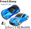 car shape wireless usb mouse