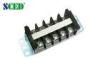 600V 60A Electrical terminal Blocks , 14.00mm High Current Terminal Block