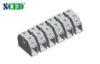 600V 50A Electrical Panel Mount Terminal Block Pitch 13.50mm , Double Levels