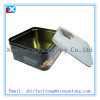 Square Metal Tin Box For Cookie