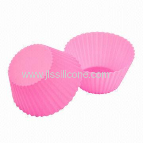 Fashionable silicone cupcake baking mould