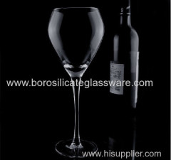 Mouth Blown Borosilicate Glass Wine Glasses Goblet Suitable For Red Wine