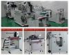 Automatic roll to roll silk screen printing machine