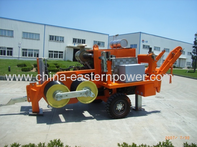 180KN hydraulic conductor puller for overhead line construction