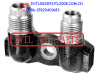Universal A/C compressor Fitting Adapter Vertical Flare Port/Tube manifold fitting 3/4 X 7/8 Inch / 3/4&quot; x 7/8&quot;