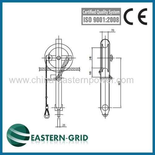 Anti Lifting Automatic Release Pulley