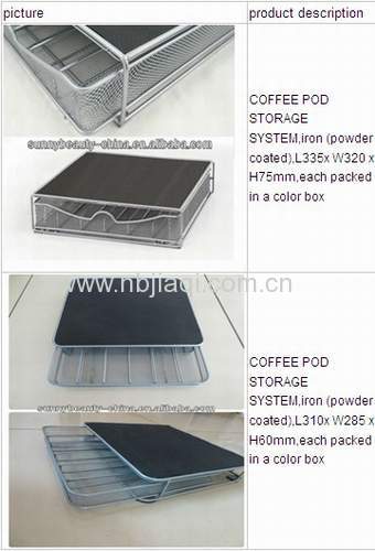 Coffee POD STORAGE SYSTEM/Coffee Pod Storage