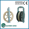 overhead transmission lines construction wire rope pulley