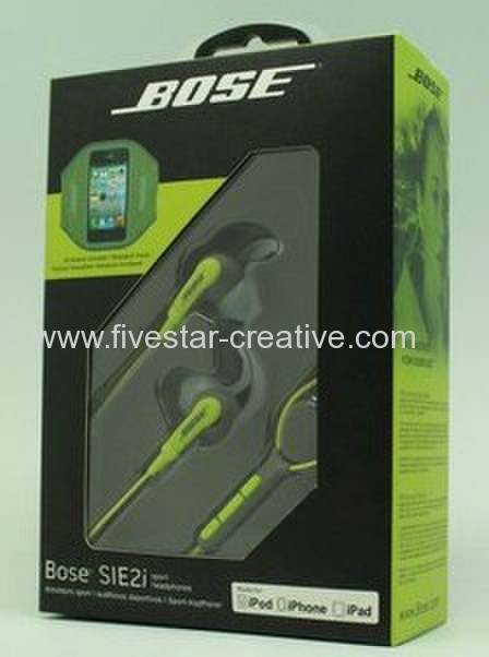 Bose SIE2i In-Ear Sport Headphones With In-line Remote and MIC--Green