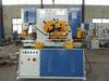 Electrical Hydraulic Ironworker Machine For Steel Processing , 60ton