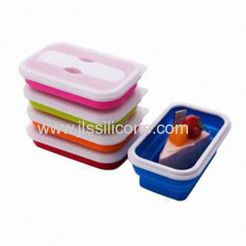 High quality Collapsible Silicone Lunch Box