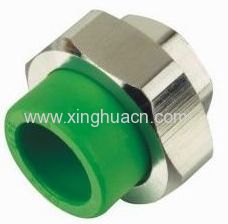 PPR pipe union fittings for water supply