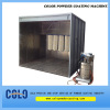 Walk-in powder coating booth