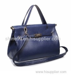 2013 First Layer Genuine Cow Leather Handbag Royal Blue, Rose Red, Lemon Yellow GP0881