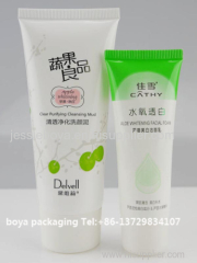 Popular Small Clear Plastic Tube Packaging, Transparent plastic tube for OEM