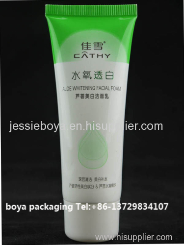 Empty Plastics tube for Cosmetic Packaging