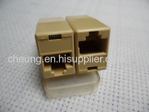 CAT5 RJ45 Network Cable Extender Plug Coupler Joiner