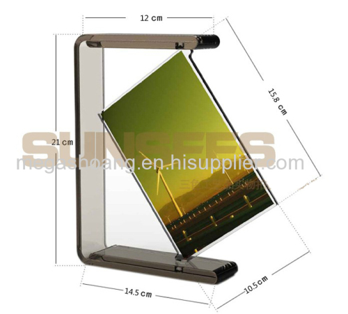 6 inch rotating photo frame picture frame glass photo frame