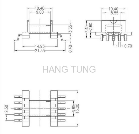 EFD15 smd transformer for LCD television set