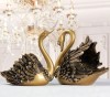 Couple Swan Ornaments Wedding Gift Crafts Ornaments Decor