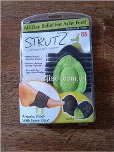 All-Day Relief For Achy Feet/strut cushioned arch supports