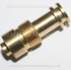 Brass tube pipe fitting