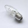 Twisted candle eco halogen bulb