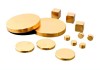 N42SH gold coating Strong Neodymium disk Magnets