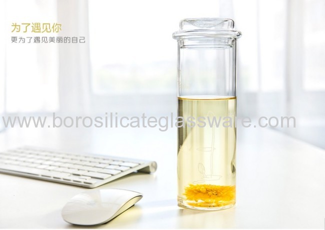 C&C 500ml Glass Carafe With CoverBorosilicate Glass Hand Made 