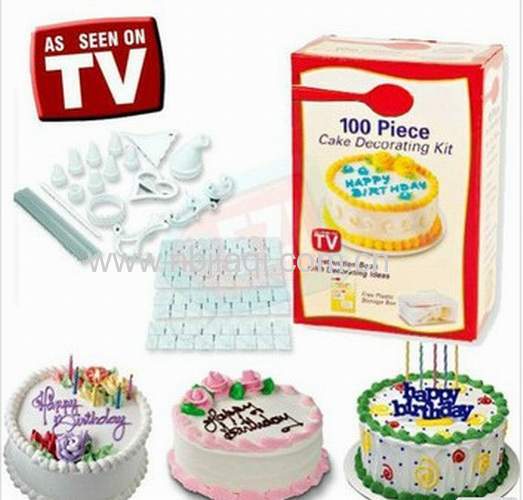 100pcs cake decorating kit/cake tools /cake sets