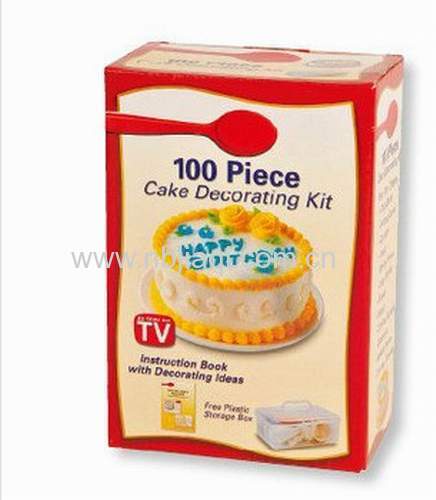 100pcs cake decorating kit/cake tools /cake sets