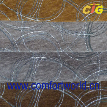 100% Polyester Chenille Sofa Fabric 