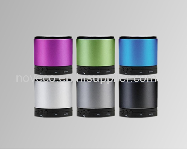 Hot Selling Multi Color Optional Mini Bluetooth Speaker Portable for MP3, PC, iPhone, Moblile Phone 
