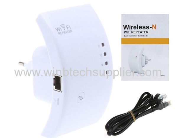  Wireless-N Wifi Repeater 802.11N/B/G WI FI Network Router Range Expander 300M 2dBi Antennas Signal Booster Amplifier