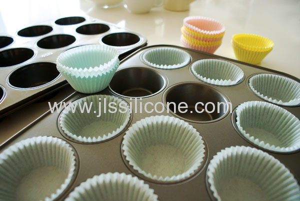 mini star silicone cupcake baking molds