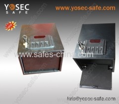Yosec portable Handgun safe and gunvault/ Quick Access Drawer Safe with Spring-Loaded Drawer