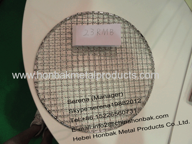 Barbecue Grill Netting /BBQ Wire Mesh galvanized/stainless steel