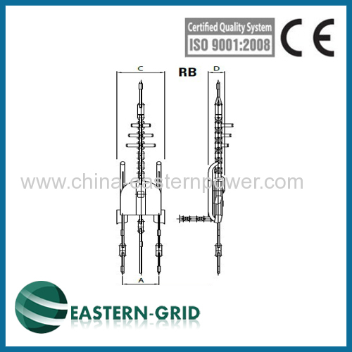 Running board for two/2 or three/3 bundles conductors 